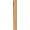 Ekena Millwork Merced Block Smooth Bracket, Western Red Cedar, 5 1/2"W x 34"D x 46"H BKT06X34X46MRC05SWR - alternate 4
